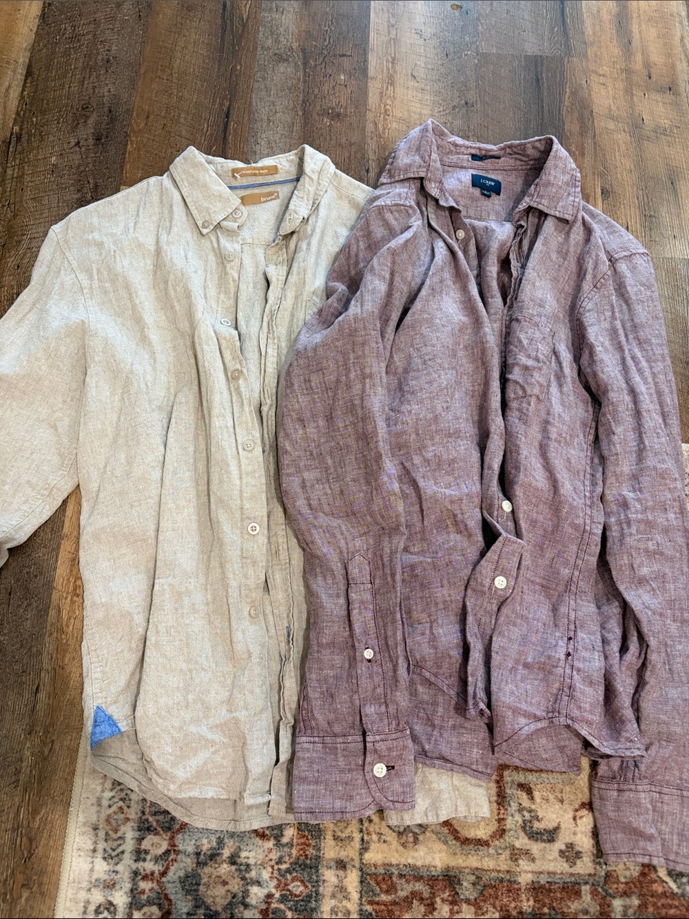 Men’s linen button down